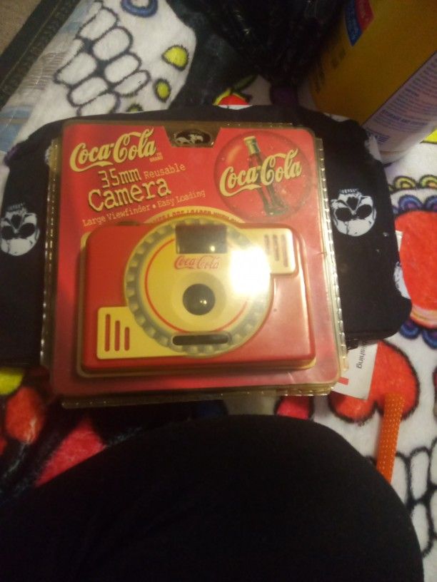 Vintage 35mm Coca-Coca Camera