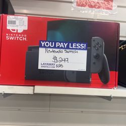 Nintendo Switch In Box 