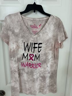 Susan G. Komen Wife Mom Warrior T-Shirt XL