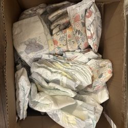 Multiple Brands Size 1 Diapers 