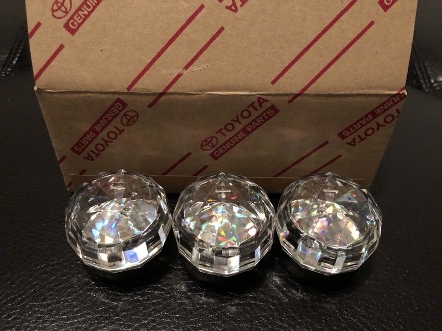 Scion xB 1st Gen. JDM/VIP Crystal HVAC Knobs. Toyota bB