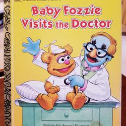 Little Golden Book #111-89 Baby Fozzie Visits The Doctor