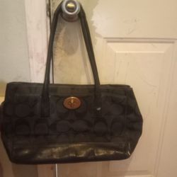 Black Coach Purse