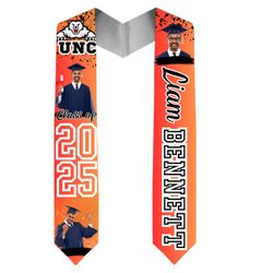 Customizable Graduation Stoles Sash Custom Made !!! 