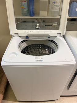 Samsung Top Load Washing Machine White