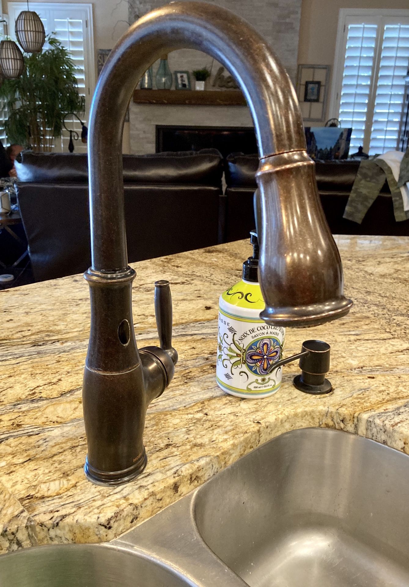 Moen Oil Rubbed Bronze Kitchen Faucet