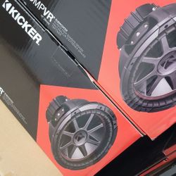 Kicker CVR 12-in Subwoofer Pair Brand New With Warranty