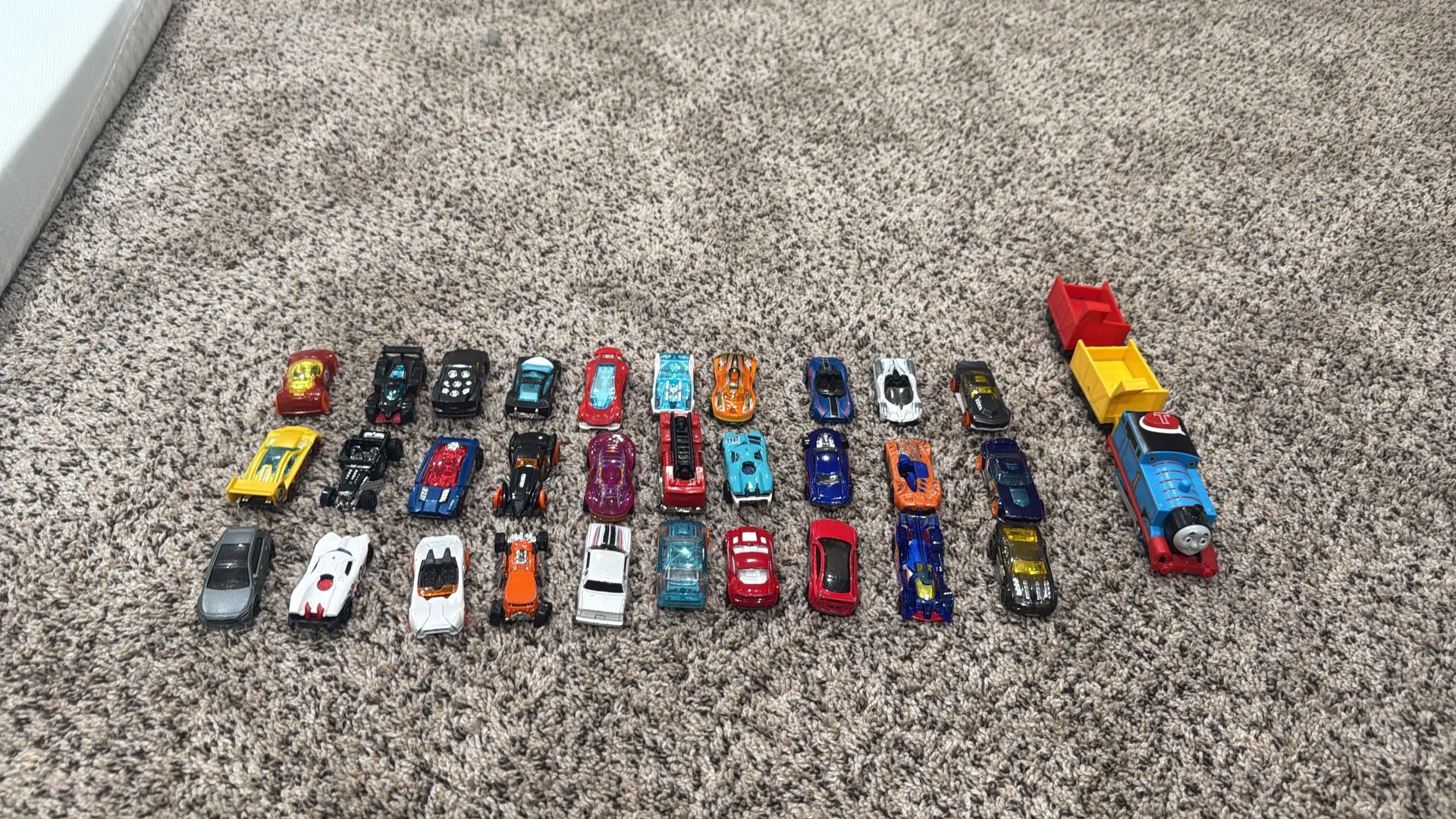 30 Cars And Train
