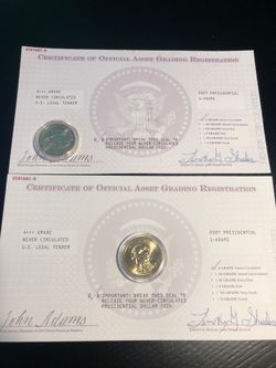 2007 Presidential Coin
