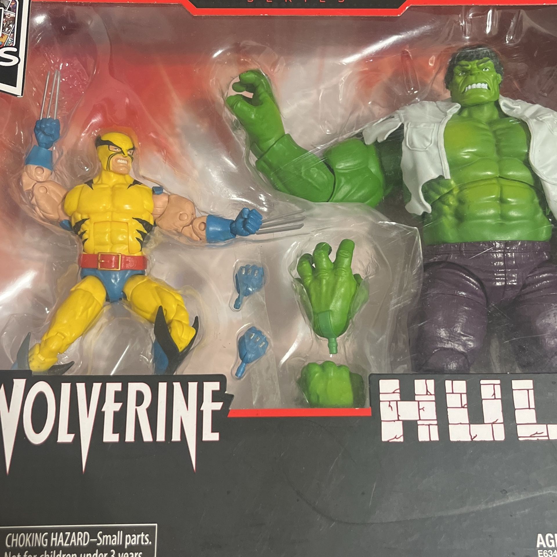 Marvel Legends Wolverine Vs Hulk 80th Anniversary