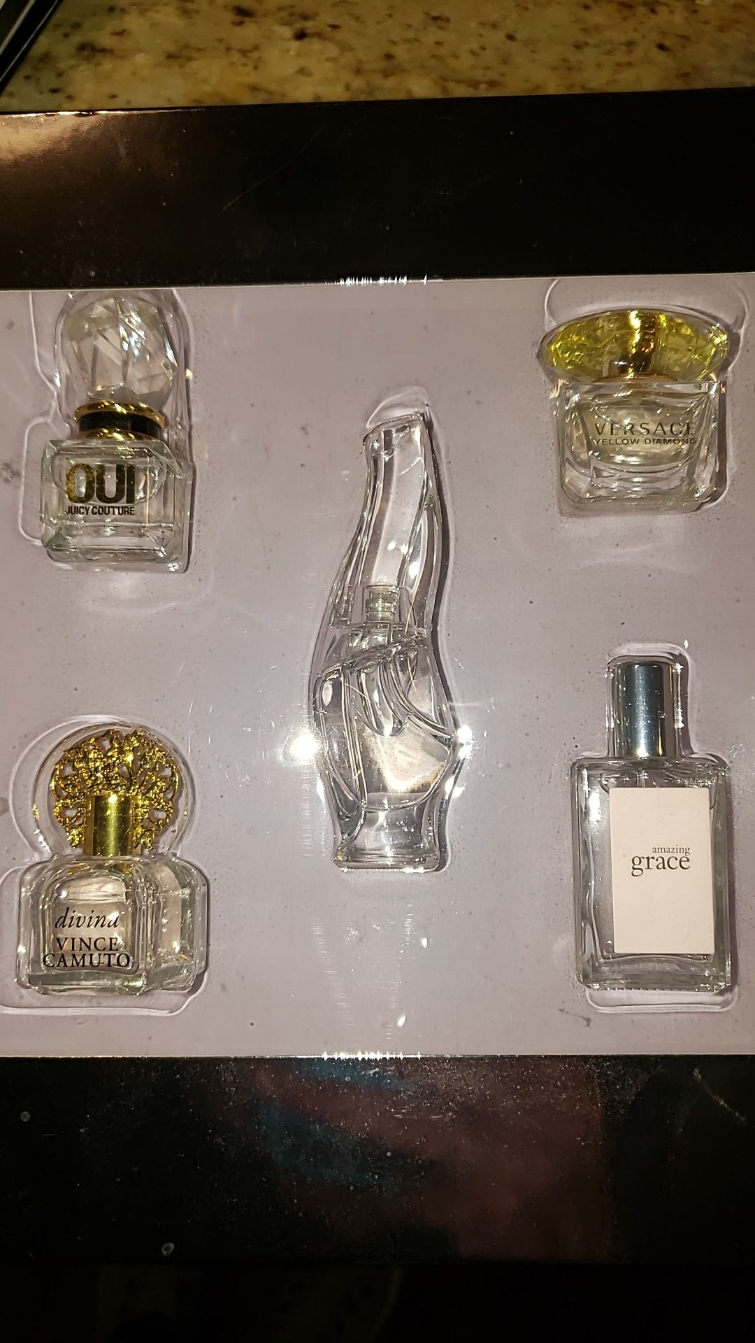 Designer Perfume Fragrance Gift Set 5 pieces!