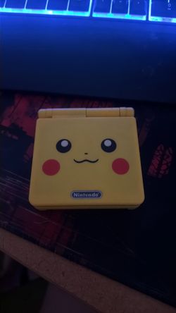 Game boy advance SP special pikachu edition