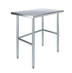Commercial Stainless Steel Work Table 36”x24” – NSF Prep Table