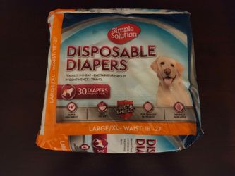 New Disposable diapers for pets