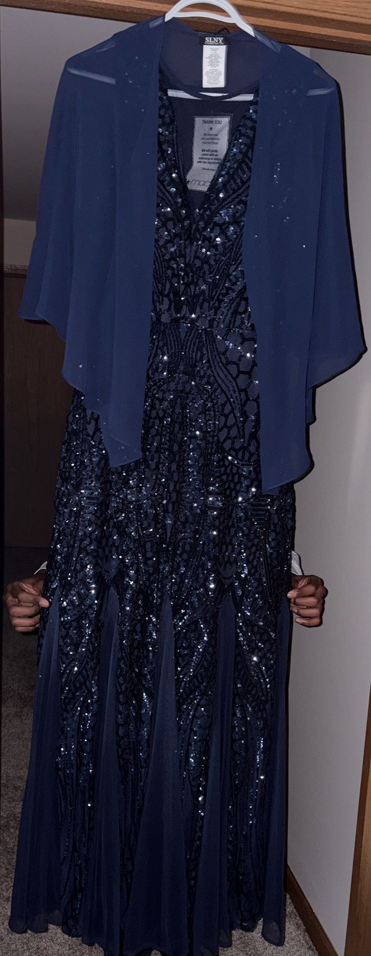 Navy Blue Formal Dress