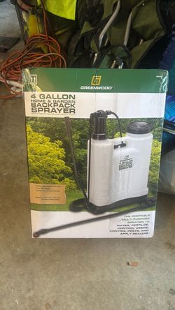 4 gallon back pack sprayer