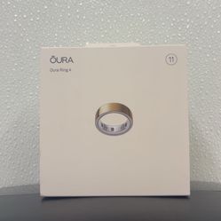 Oura Ring Gen 4, Gold Size 11