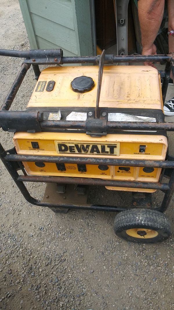 Dewalt dxgn6000 генератор