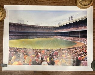 William Feldman Signed Yankee Stadium Print 282/500