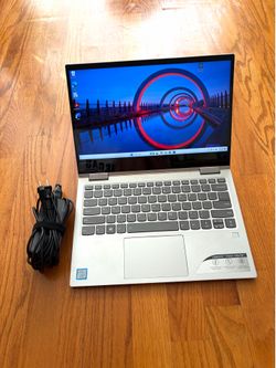 13.3 inches Lenovo iDeaPad Yoga Laptop Win11 i5 8250U 4-Cores @1.8Ghz SSD 256Gb RAM 8Gb Microsoft Office