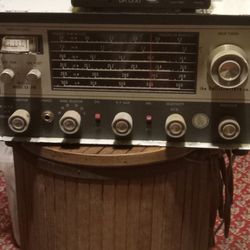 Antique Frequency Radio Receiver