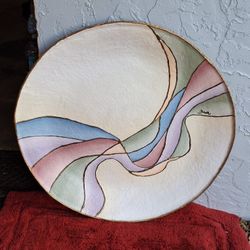 Vintage  Abstract Paper Mache Similar in Style Wall Art