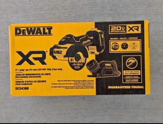 DEWALT 20V MAX* XR Brushless 3 in. Cut-Off Tool (DCS438B)