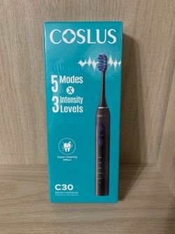 Coslus C30 Electric Toothbrush with 4 Brush Heads