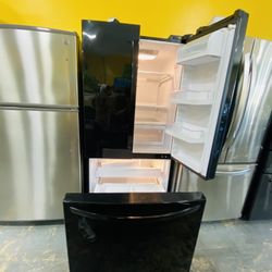 LG Refrigerador Negro 4 Meses De Garantía 