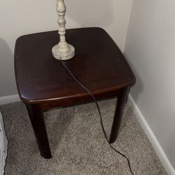 Two small tables