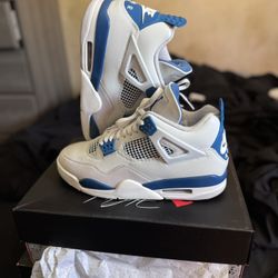Jordan 4s Military Blue New 