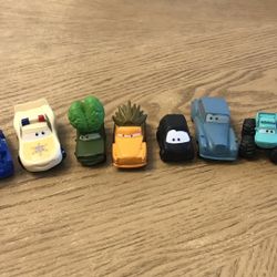 Disney Mini Race Cars Or Cake Toppers