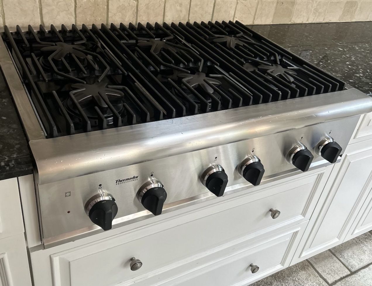 Thermador gas Stove Top