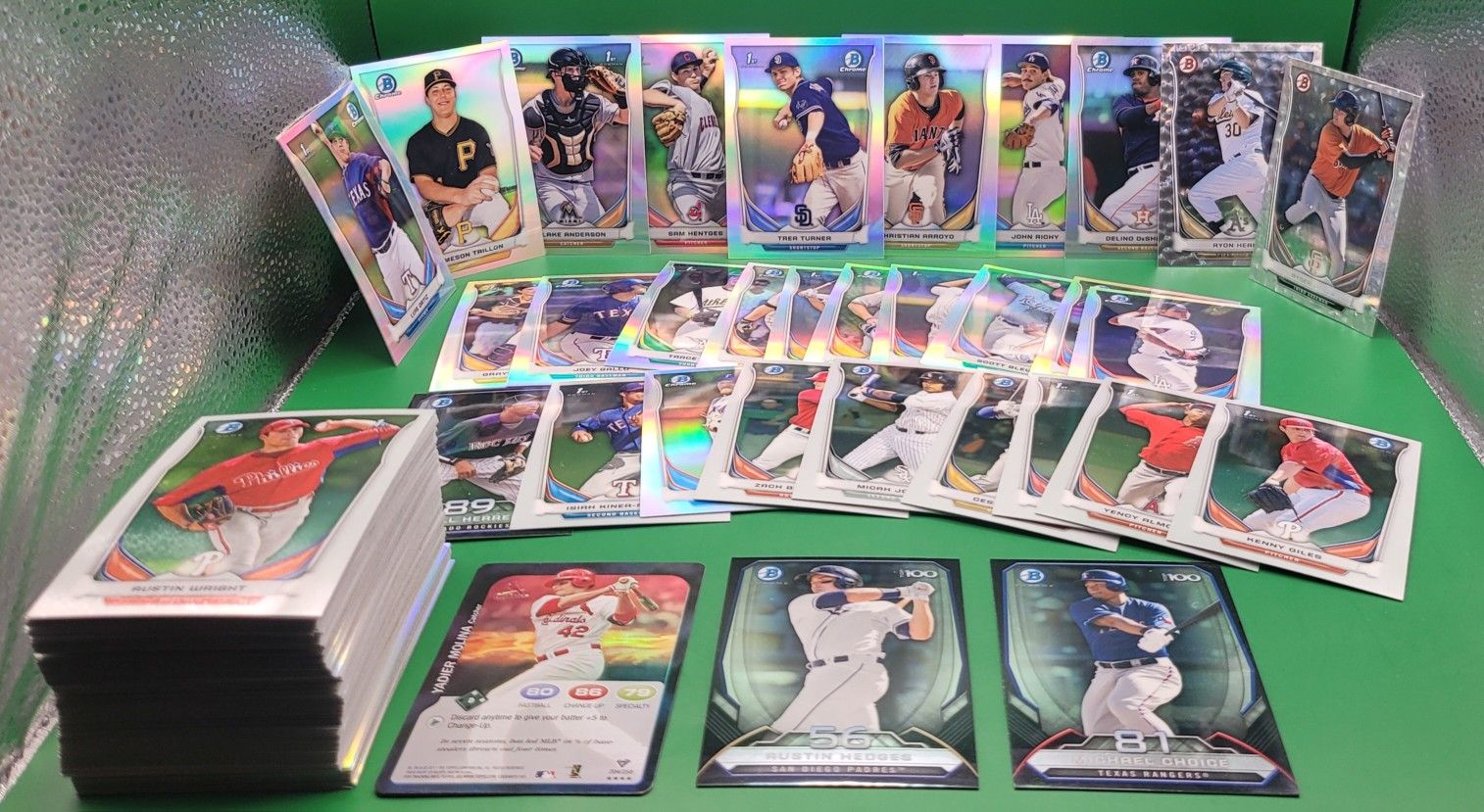 107 Topps Holo Baseball Card Lot, 2013/2014