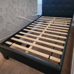 Twin Tufted Button bed Frame