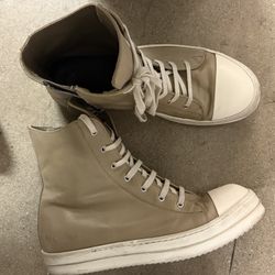 Rick Owens Ramones  Sz 11 Khaki 
