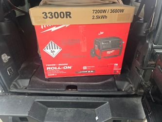 Milwaukee portable generator