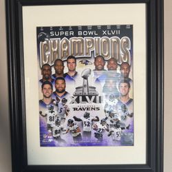 Ravens Super Bowl Team Photo 