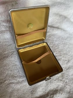 Vintage cigarette case - cigarillo square 