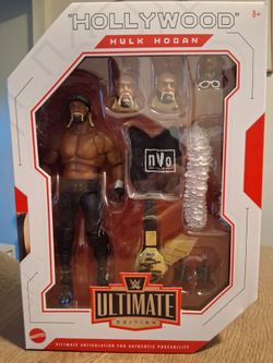 WWE ULTIMATE EDITION HOLLYWOOD HULK HOGAN COLLECTIBLE ACTION FIGURE