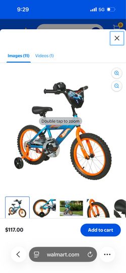 16” kids bike