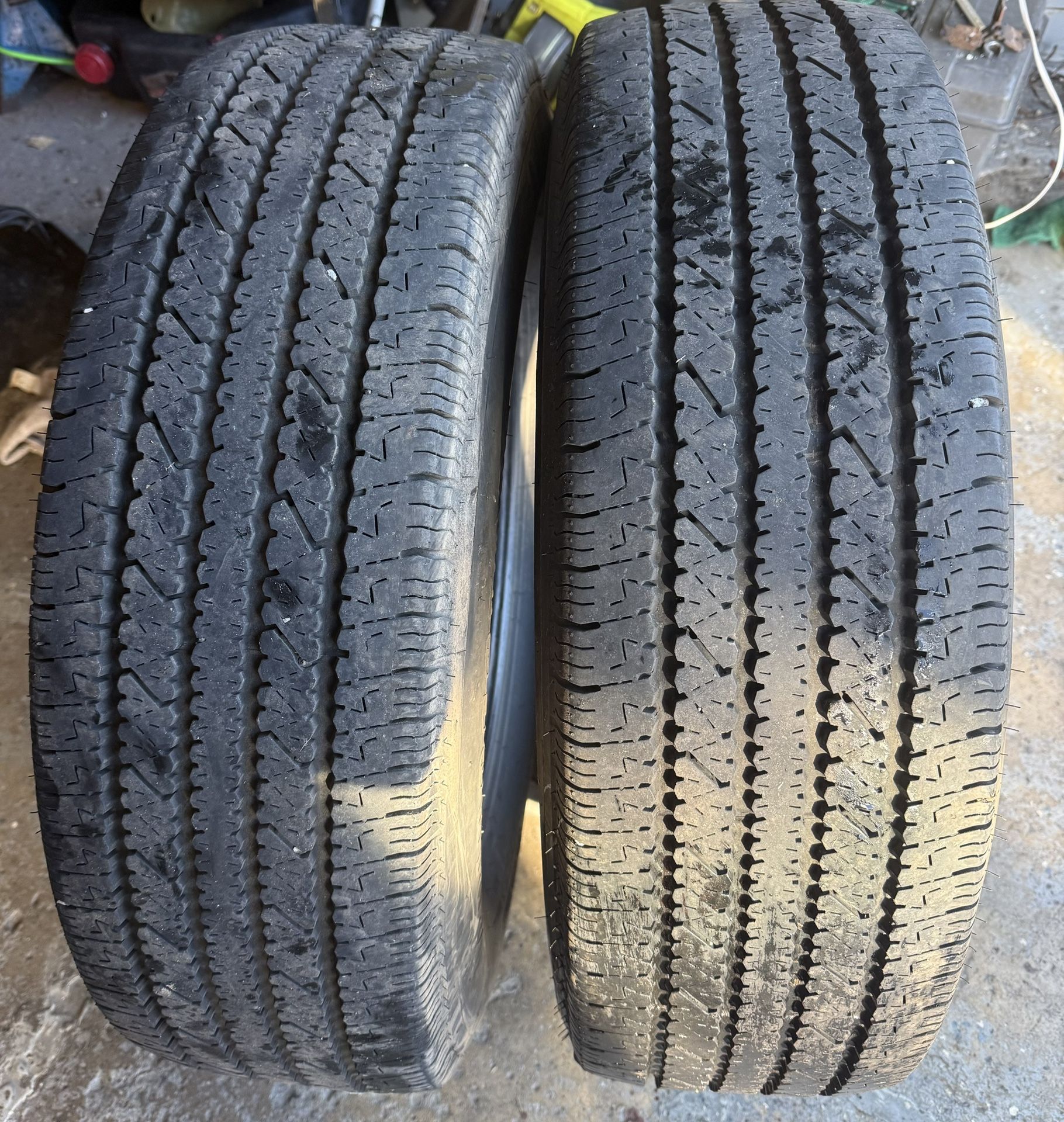  2 tires -Bridgestone  - LT 245/75/16 