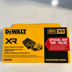 Dewalt Battery/Charger Combo