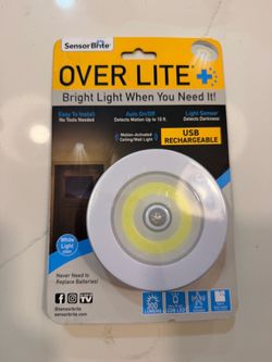 Sensor Brite Over Lite+ Motion-Activated LED Light