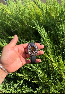 Rubber band men’s watch Daytona