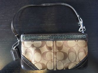 Coach wristlet