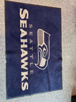 Seattle Seahawks logo mat