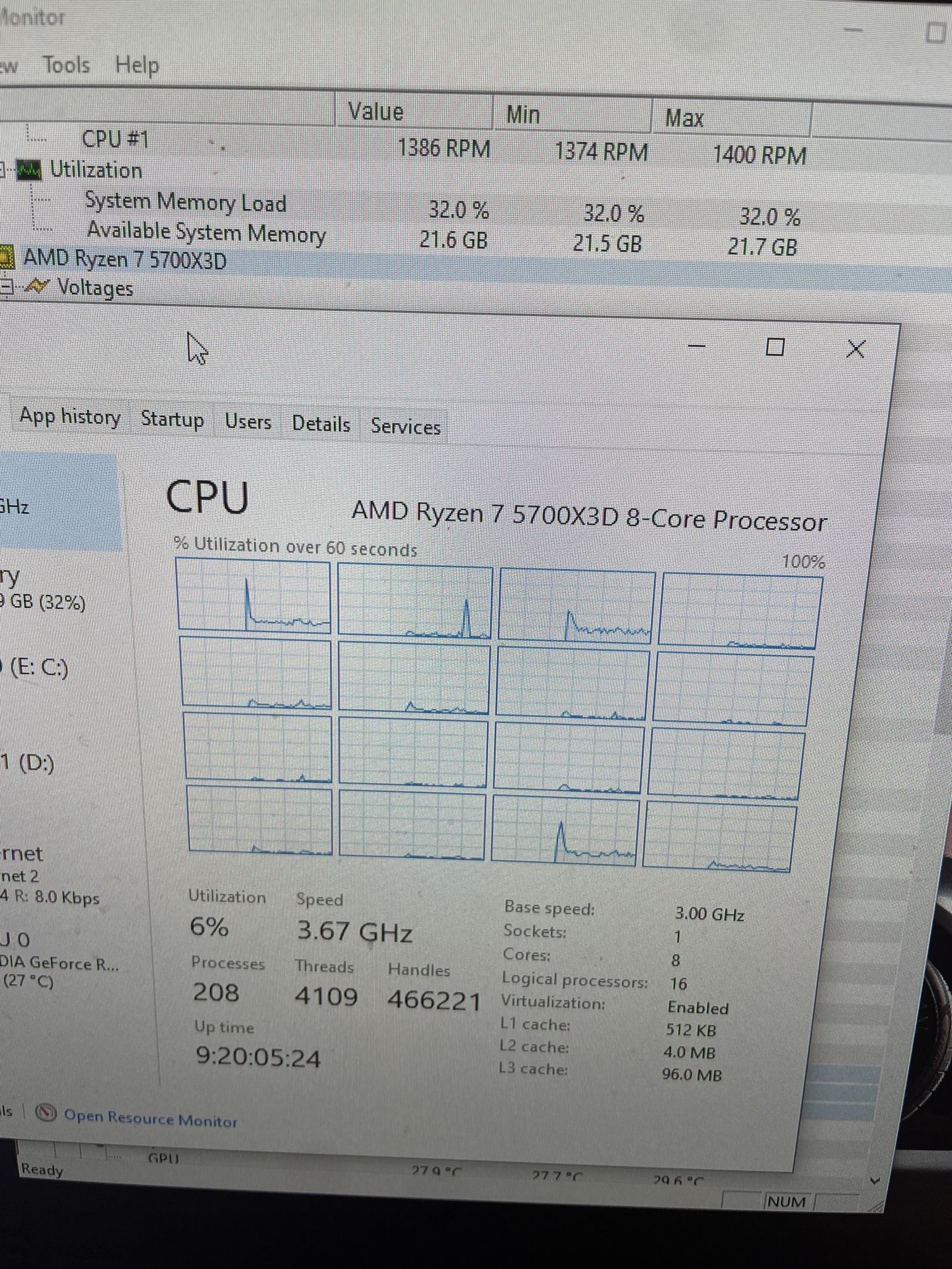5700x3D B450m 16gb ram