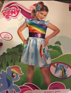 Brand new My Little Pony Halloween Costume (7-8)