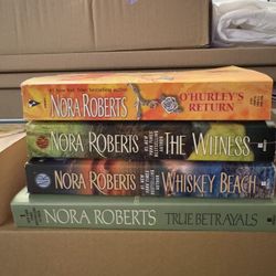 4 NORA ROBERTS BOOKS